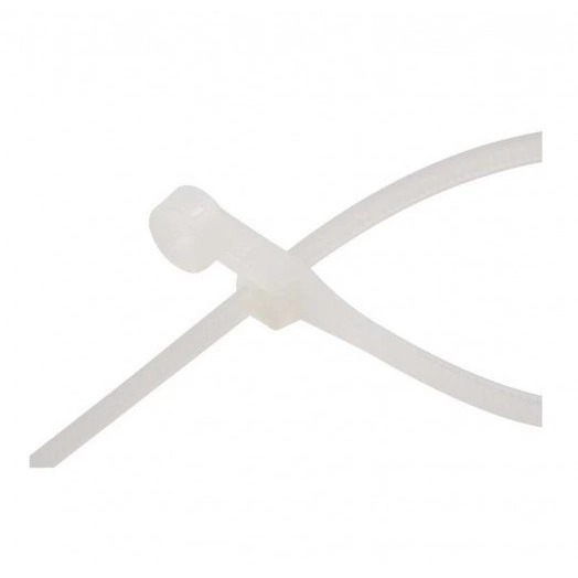 Хомут кабельный 3.6х100 нейл. бел. (уп.100шт) Rexant 07-0104 Хомут кабельный 3.6х100 нейл. бел. (уп.100шт) Rexant 07-0104