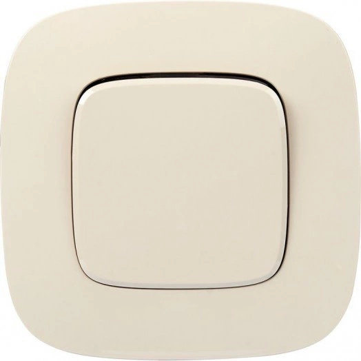 Механизм выключателя 1-кл. СП Valena Allure 10А IP20 250В 10AX с лиц. панелью безвинт. зажимы сл. кость Leg 752801