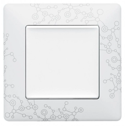 Механизм выключателя 1-кл. СП Valena In'matic 10А IP20 250В 10AX безвинт. зажимы сер. Leg 752001