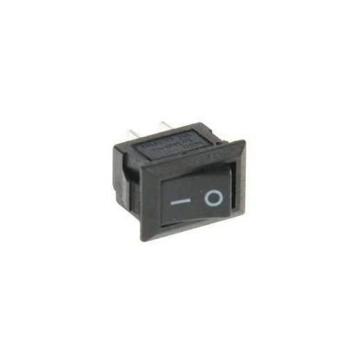 Выключатель клавишный 250В 3А (2с) ON-OFF черн. Micro (RWB-101) Rexant 36-2010