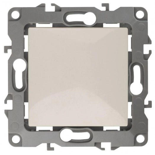 Механизм выключателя 1-кл. СП Эра12 10А IP20 12-1101-02 250В 10AX сл. кость Эра Б0014622