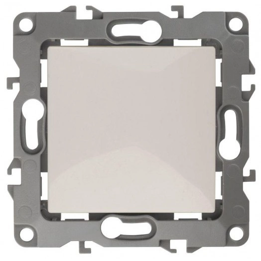 Механизм переключателя 1-кл. СП Эра12 10А IP20 12-1103-02 250В 10AX сл. кость Эра Б0014640