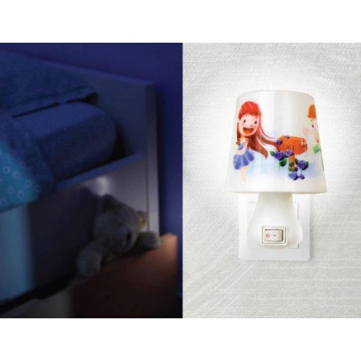 Светильник светодиодный NL-174 "Лампа" ночник с выкл. 220В Camelion 12530