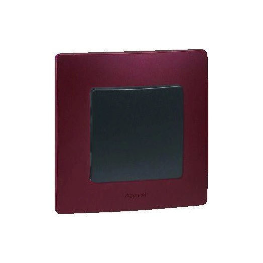 Механизм выключателя 1-кл. СП Etika 10А IP20 250В 10AX авт. зажимы антрацит Leg 672601