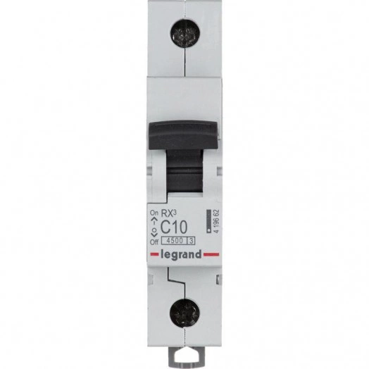 Выключатель автоматический модульный 1п C 10А 4.5кА RX3 Leg 419662