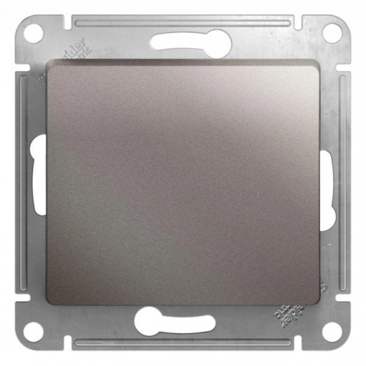 Механизм выключателя 1-кл. СП Glossa 10А IP20 (сх. 1) 10AX платина SchE GSL001211