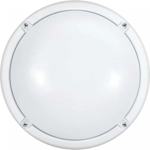 Светильник светодиодный 71 622 OBL-R1-7-4K-WH-IP65-LED-SNRV 7Вт 4000К IP65 с оптико-акустич. датчиком ОНЛАЙТ 71622