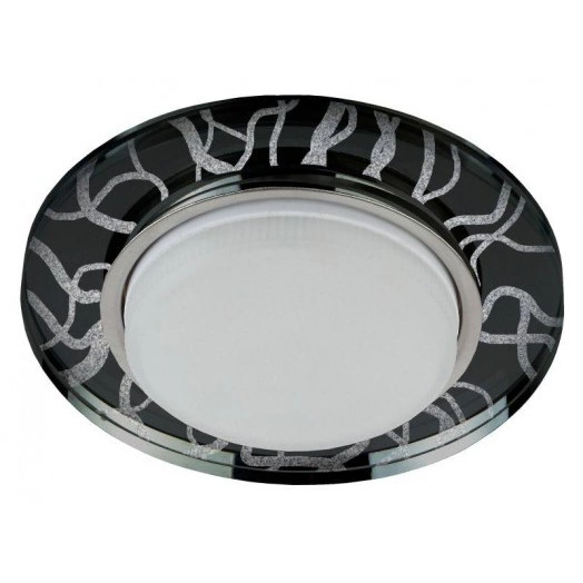 Светильник DK80 WH/BK 13Вт GX53 220В точечный бел./черн. 30/1320 ЭРА Б0019575