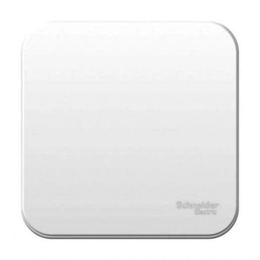 Переключатель проходной 1-кл. ОП Blanca 10А IP20 (сх. 6) 250В с изолир. пластиной бел. SchE BLNVA106011