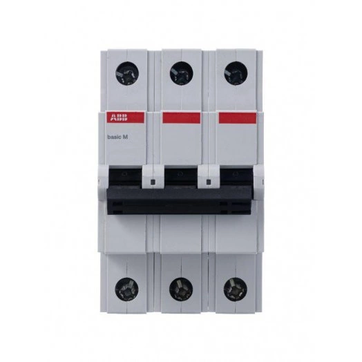 Выключатель автоматический модульный 3п C 50А 4.5кА Basic M BMS413C50 ABB 2CDS643041R0504