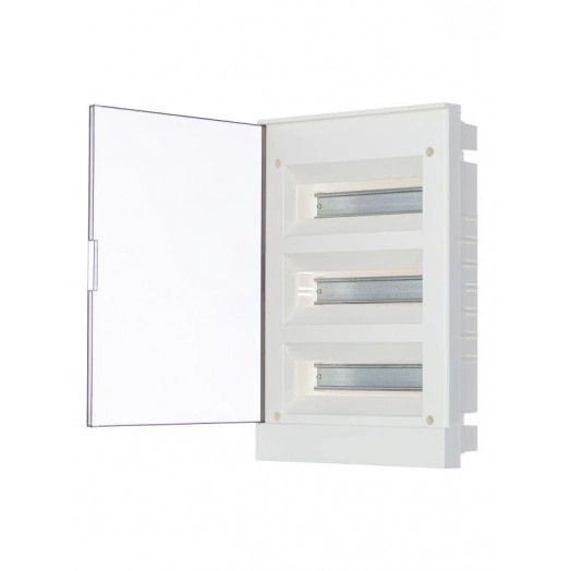 Бокс в нишу Basic E 36М сер. прозр. дверь 3 ряда (с клемм) ABB 1SZR004002A1209