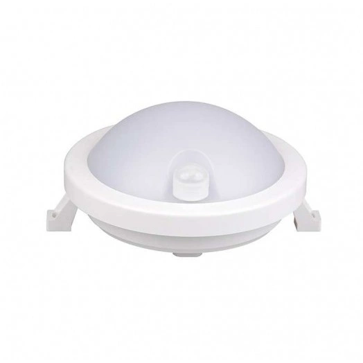 Светильник светодиодный "Банник" PBH-PC3-RSI SENSOR 12Вт 4000К IP65 пылевлагозащ. инфракрасный датчик white (аналог НПБ) JazzWay 5009424