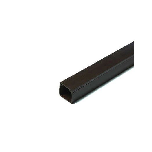 Кабель-канал 16х16 L2000 с двойным замком пластик венге Урал Пак КК-4816016-140