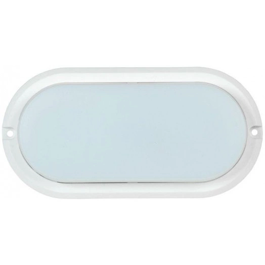 Светильник светодиодный ДПО 4012 12Вт 4000К IP54 овал бел. IEK LDPO0-4012-12-4000-K01