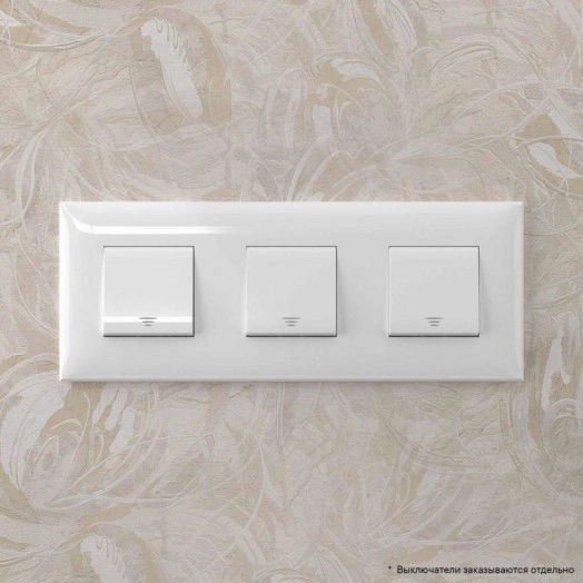 Рамка 6мод. ARTLEBEDEV Avanti "Белое облако" DKC 4400906 Рамка 6мод. ARTLEBEDEV Avanti "Белое облако" DKC 4400906