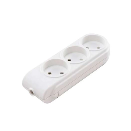 Колодка удлинителя 3-м без заземл. защ. шторки Makel N3010000