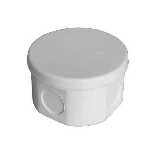 Коробка распределительная ОП 75х45мм IP54 4 выхода без гермовводов крышка защелкивающаяся сер. Epplast 245352