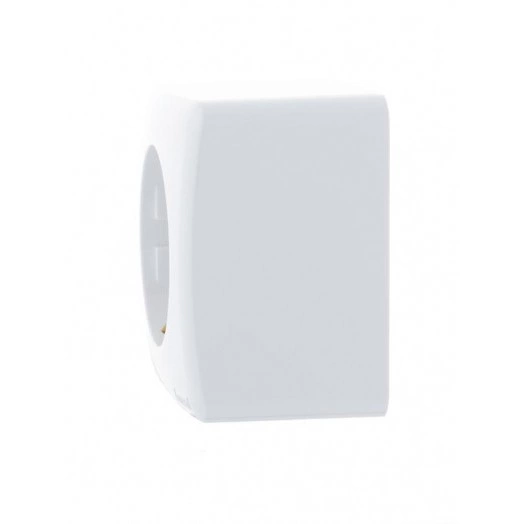 Розетка 1-м ОП Viola с заземл. бел. LEZARD 751-0200-122