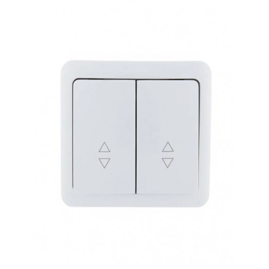 Переключатель проходной 2-кл. 2п ОП Viola 10А IP20 бел. LEZARD 751-0200-106