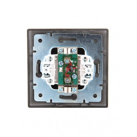 Розетка проходная TV СП Mira черн. бархат LEZARD 701-4242-129