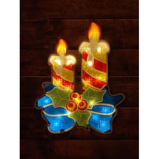 Фигура светодиодная "Свечки" 20LED 220В IP44 ЭРА Б0041939