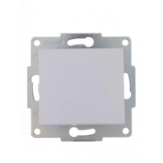 Механизм выключателя 1-кл. 1п СП Karina 10А IP20 бел. LEZARD 707-0288-100