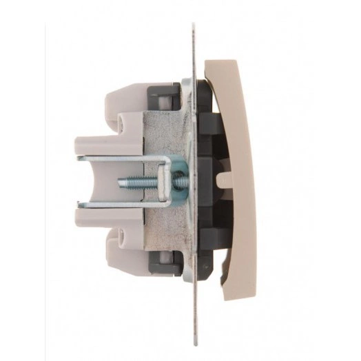 Механизм выключателя 2-кл. 1п СП Karina 10А IP20 крем. LEZARD 707-0388-101