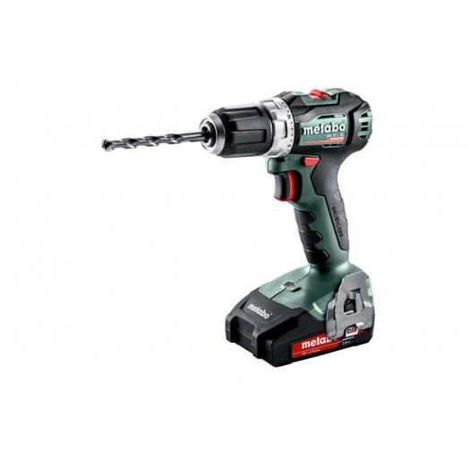 Дрель-шуруповерт аккумуляторная BS 18 L BL 2х2.0 LiIon кейс Metabo 602326500