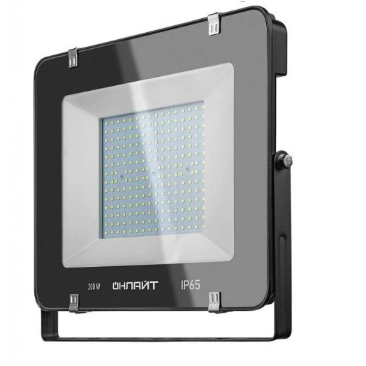 Прожектор OFL-200-6.5K-BL-IP65-LED ОНЛАЙТ 14345 Прожектор OFL-200-6.5K-BL-IP65-LED ОНЛАЙТ 14345