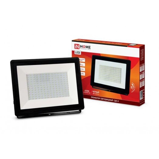 Прожектор светодиодный СДО-8 150Вт 230В 6500К 13500лм IP65 IN HOME 4690612030074
