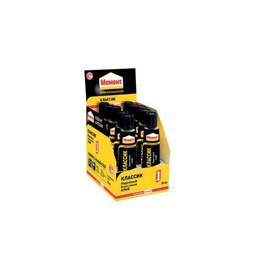 Клей Момент-1 30мл в шоу-боксе Момент C0036323