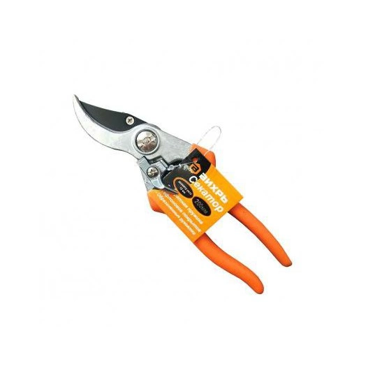 Секатор 200мм возвратная пружина тефлоновое покрытие эргономичные обрезиненные рукоятки Вихрь 73/7/3/2