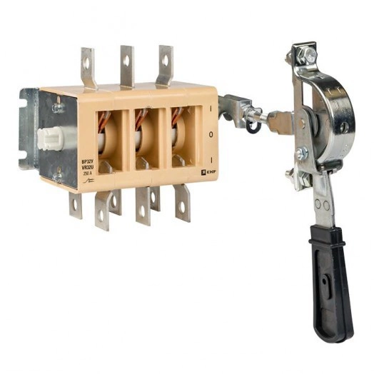 Выключатель-разъединитель ВР32У-35A71240-R 250А 2 напр. с дугогасит. камерами с передней смещенной рукояткой MAXima EKF uvr32-35a71240-r Выключатель-разъединитель ВР32У-35A71240-R 250А 2 напр. с дугогасит. камерами с передней смещенной рукояткой MAXima EKF uvr32-35a71240-r