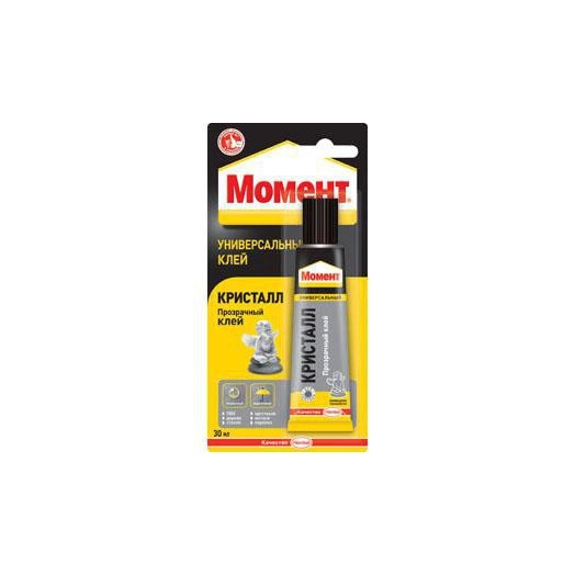 Клей "Момент Кристалл" 30мл на единичном блистере Момент C0037086 Клей "Момент Кристалл" 30мл на единичном блистере Момент C0037086