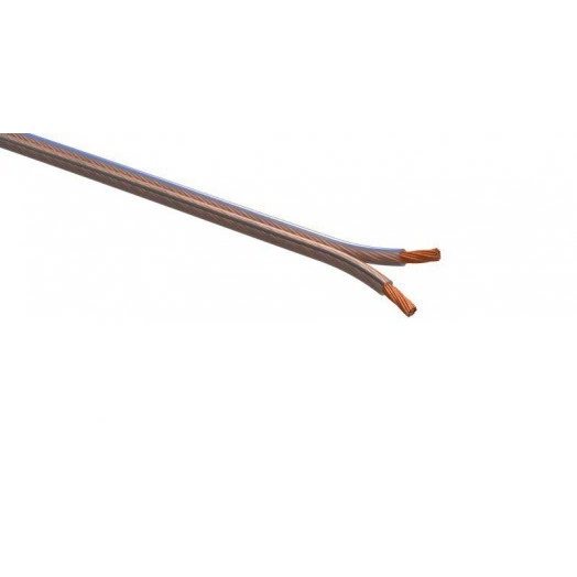 Кабель акустический 2х0.75 прозр. 100м (м) ЭРА Б0048272