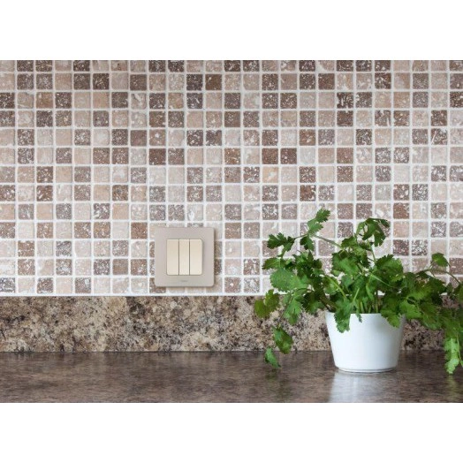 Механизм выключателя 3-кл. Inspiria 20А IP20 250В 10AX сл. кость Leg 673641