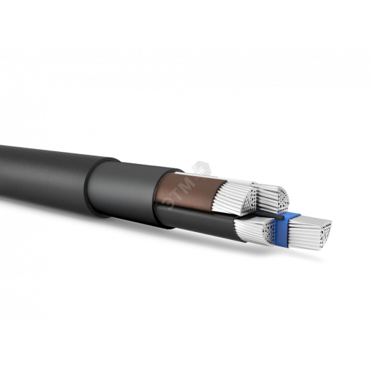 Кабель силовой АВВГнг(А) 4х95мс(N)-1 ТРТС многопроволочная секторная жила