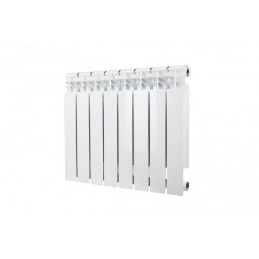 Радиатор биметаллический секционный 500/100/8 боковое подключение
