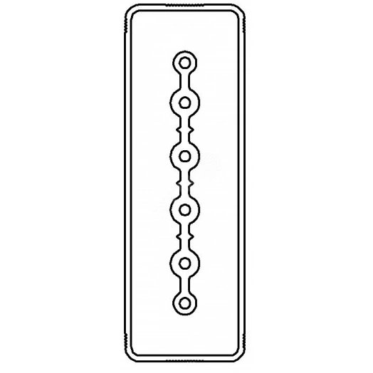 Секция прямая шинопровод 2+0 точек отвода L=3000мм Cu 6P 40A