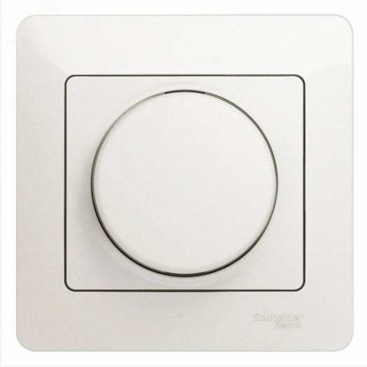 GLOSSA Светорегулятор поворотный 300Вт перламутр в сборе