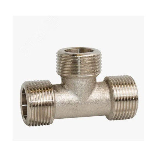 Тройник ННН 1/2'х1/2'х1/2' никелированный