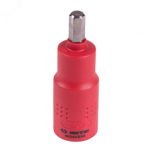 Насадка (бита) торцевая диэлектрическая 1/2'' HEX 8 мм L = 75 мм