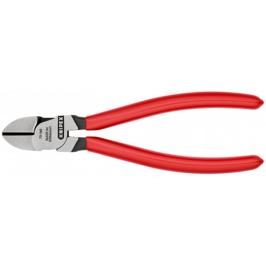 Бокорезы резка - мягкая проволока 4мм проволока средней твердости 3мм твердая проволока 2мм L=160мм 62HRC обливные рукоятки блистер цвет черный