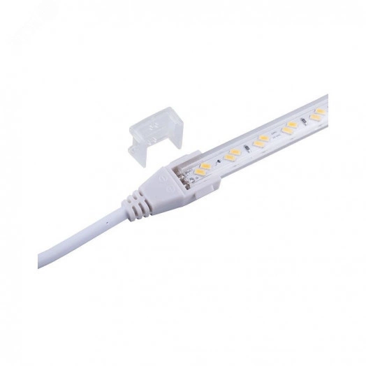 Лента светодиодная LEDх120/м 1м 11w/m 220в IP65 тепло-белый