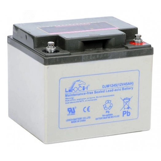 Батарея аккумуляторная DJM 12-45 (12 В, 45Ач) для резервного питания системы