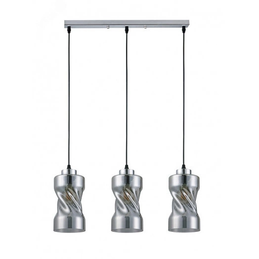 Светильник подвесной (подвес) Rivoli Tiffany 9108-203 3 * Е27 60 Вт модерн потолочный