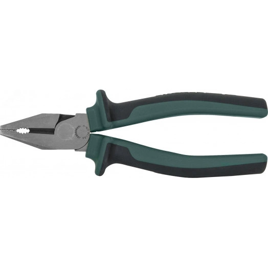 Пассатижи с увеличенными рычагами и двухкомпонентными рукоятками, 160 мм