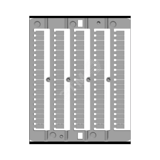 Символы CNU/8/251 с 251 по 300 горизонтальная