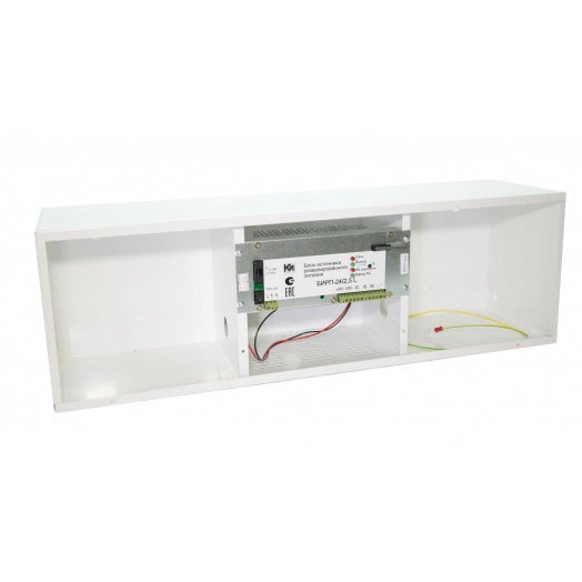 Источник вторичного электропитания БИРП-24/2.5L 24В 2.5А  под 2 АКБ 40 Ач