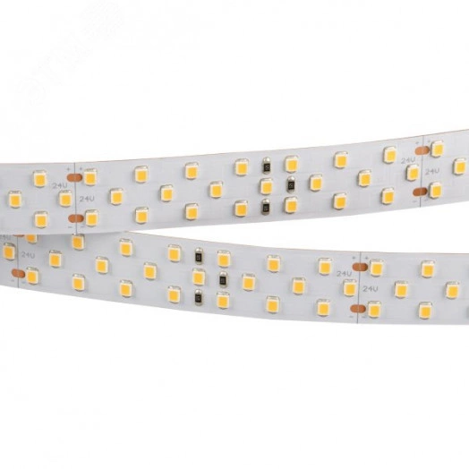 Лента LED RT 2-5000 24V Day4000 3x2 (2835, 1260 LED, CRI98) (ARL, 27 Вт/м, IP20)